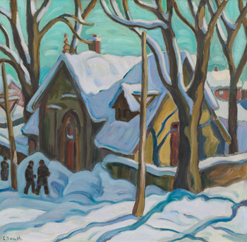 House in Winter by Ethel Seath