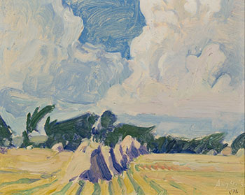Harvest Field, Thornhill by James Edward Hervey (J.E.H.) MacDonald