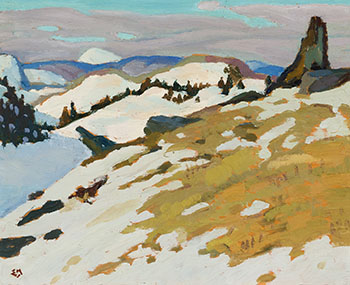 March Thaw, Morin Heights by Edwin Headley Holgate