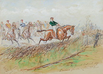 The Grand National by George Finch Mason
