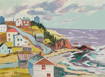 Pointe Frégate, Gaspésie by Henri Leopold Masson