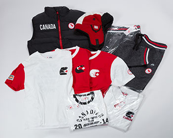 2014 Winter Games Paralympic Team Sample Athlete Kit (#0756) by Hudson's Bay Company 
