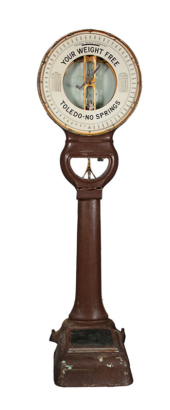 Antique Toledo Scale (Heffel-1099) by Hudson's Bay Company 