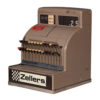 Zellers Cash Register (#3117) by Hudson's Bay Company 