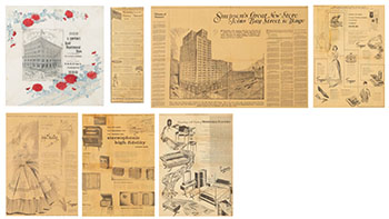 Collection of Simpsons Advertisements by Hudson's Bay Company 