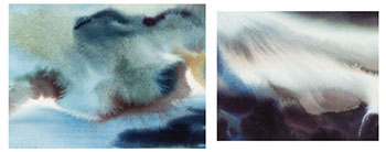 Two Works: Untitled (0163) and Lake (0165) by Frank Lapointe