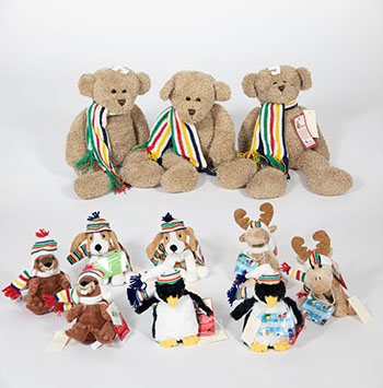 2006 HBC Holiday Charity Plushes (11 items) by Hudson's Bay Company 