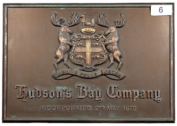 HBC Coat of Arms Sign (from Queen St. Store) - #6 by Hudson's Bay Company 