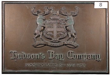 HBC Coat of Arms Sign (from Queen St. Store) - #8 by Hudson's Bay Company 