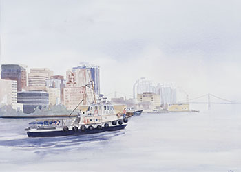 Halifax Harbour by Liz Wilcox
