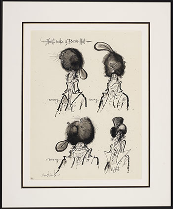 How to Make a Beaver Hat (#0083) by Ronald Searle
