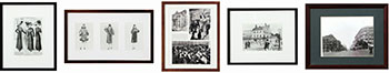 Five Vintage Retail Era Reproductions by Hudson's Bay Company 