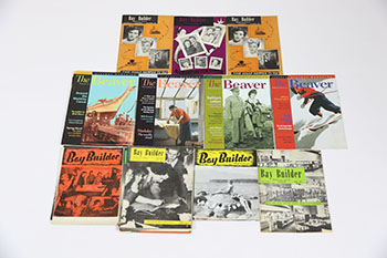 Complete Collection of HBC Beaver Magazines and Bound Books by Hudson's Bay Company 