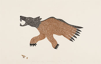 String Game Dog (0127) by Lipa Pitsiulak