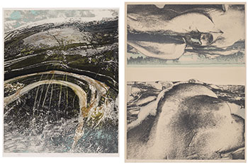 Rock Arc, Pre Cambrian Forms / Winter Forms, Northern Image Series (00176 / 00195) by Edward John Bartram