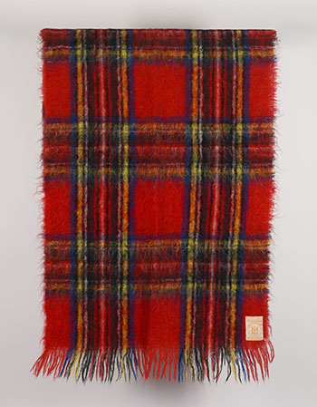 HBC mohair scarf, plaid (00662) by Hudson's Bay Company 