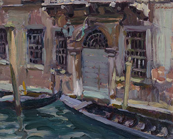 A Doorway in Venice by Alexander Young (A.Y.) Jackson