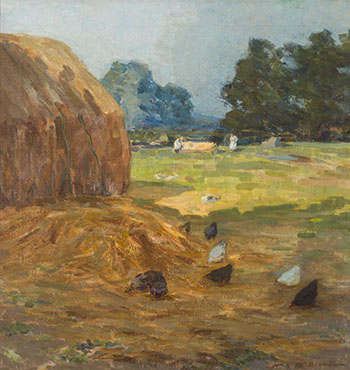 The Farmyard by Helen Galloway McNicoll