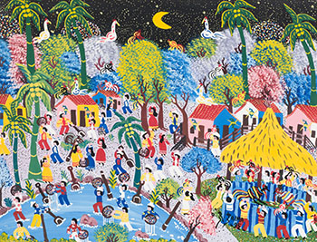 Village Fiesta by Anibal R. Palma