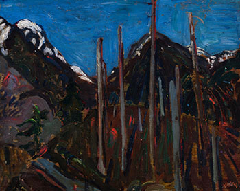 Crown Pass by Frederick Horsman Varley