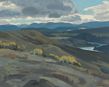 Clearing Weather (From the Highland Valley Road, BC) by Peter Ewart