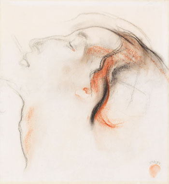 Head of Miriam Kennedy by Frederick Horsman Varley
