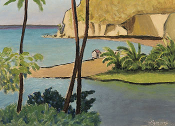Anse la Raye, Sainte-Lucie par John Goodwin Lyman