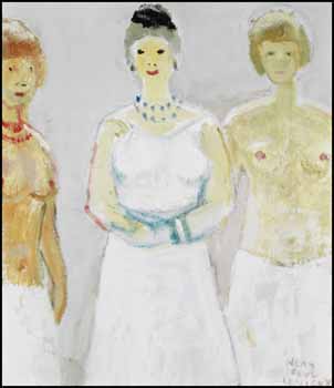 Femmes en blanc par Jean Paul Lemieux
