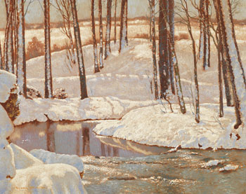 A Song of Winter by Frank Hans (Franz) Johnston
