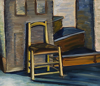 Interior, St. Sauveur (Study for 'Rosaire') by Efa Prudence Heward