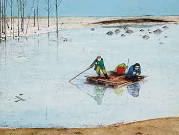 The Thoughts of Youth Are Long, Long Thoughts par William Kurelek
