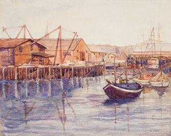 Inner Harbour, Victoria, BC by Emily Carr