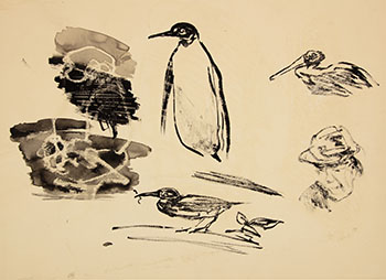 Sketch of Birds par Arthur Lismer