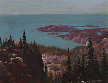 LaBine Point, Great Bear Lake par Frank Hans (Franz) Johnston
