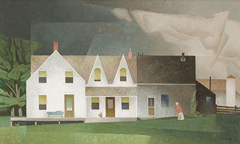 Farmhouse Near Wingle par Alfred Joseph (A.J.) Casson
