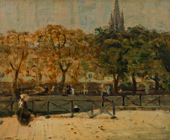View of the Seine, Paris by James Wilson Morrice