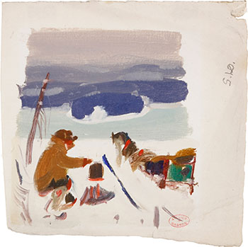 Trapper by Clarence Alphonse Gagnon