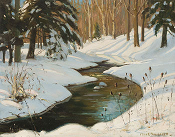 Winter Stream by Frank Shirley Panabaker