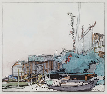 Mamalilicoola, BC by Walter Joseph (W.J.) Phillips