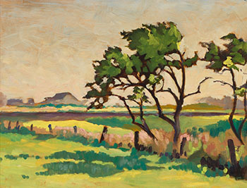 Landscape with Trees par William Percival (W.P.) Weston