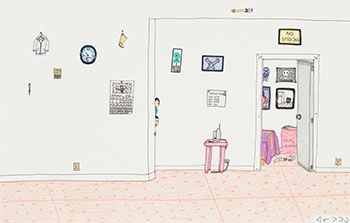 Teenagers Room par Annie Pootoogook