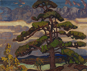 The Pine Tree, Georgian Bay par Arthur Lismer