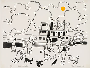 Paddle Wheeler by Ted Harrison