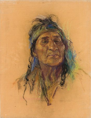 Portrait of a Chief by Nicholas de Grandmaison