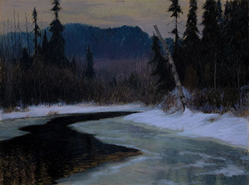 Winter Twilight on the Cache River par Maurice Galbraith Cullen