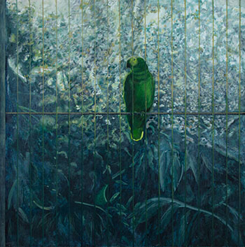 Green Parrot by Robert Lemay