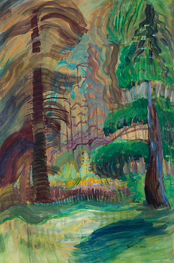 Music in the Trees par Emily Carr