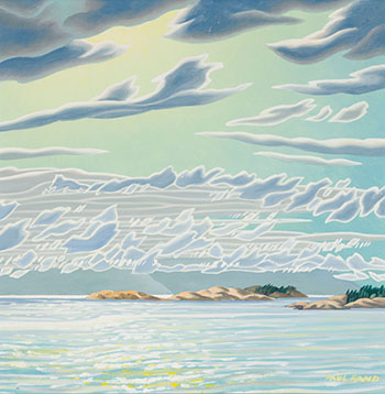 Afternoon, Pender Island (Sky) par Paul Rand