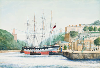 Glaucus at Bristol Harbour by Frank Gardiner