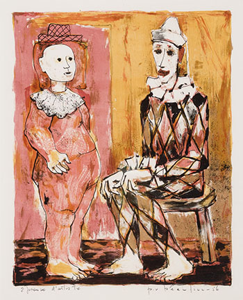 Deux clowns by Paul Vanier Beaulieu